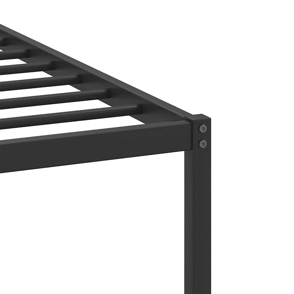 Bed Frame without Mattress Sonoma Oak 100x200 cm Engineered Wood