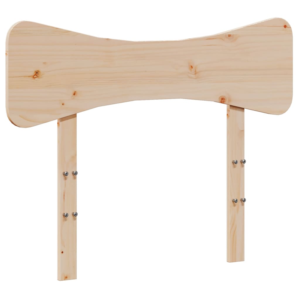 Bed Frame without Mattress 75x190 cm Small Single Solid Wood Pine