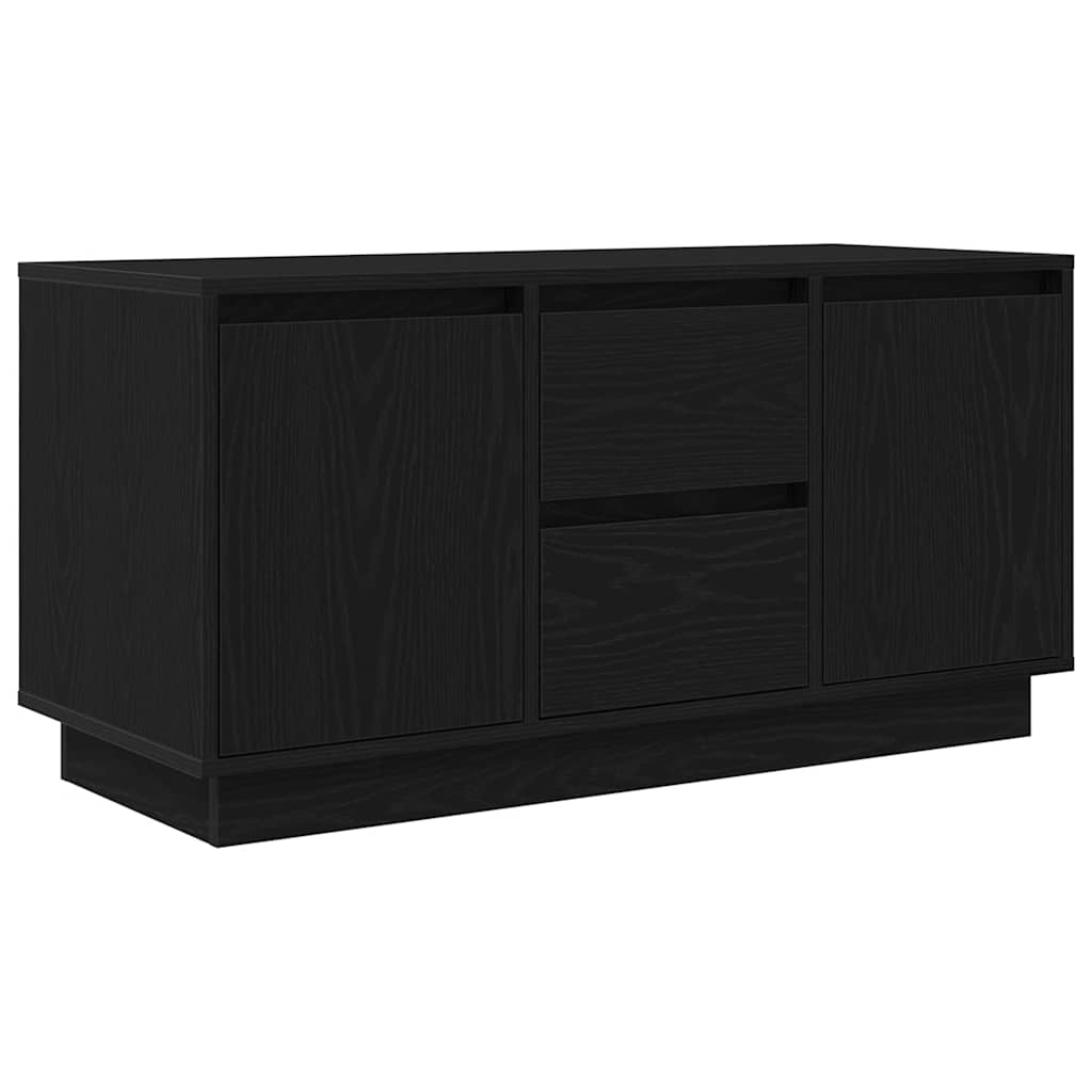 Modern Wooden 40 Inch TV Tele Stand Unit Cabinet With LED Lights & Storage