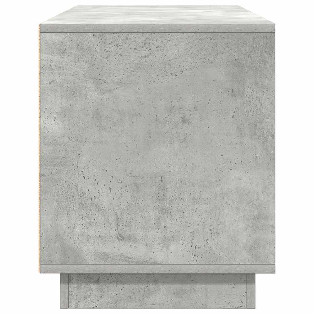 Modern Wooden 40 Inch TV Tele Stand Unit Cabinet With LED Lights & Storage