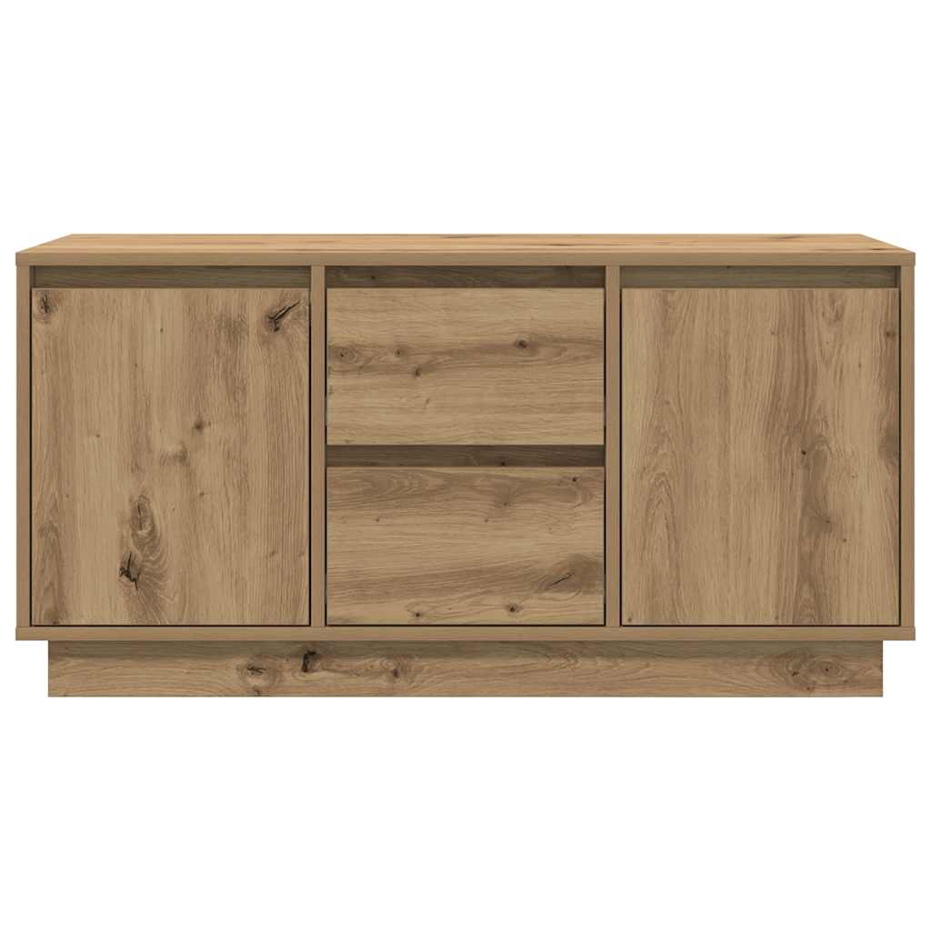Modern Wooden 40 Inch TV Tele Stand Unit Cabinet With LED Lights & Storage