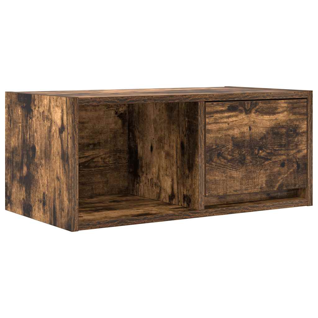 TV Cabinets 2 pcs Smoked Oak 60x31x25.5 cm Engineered Wood