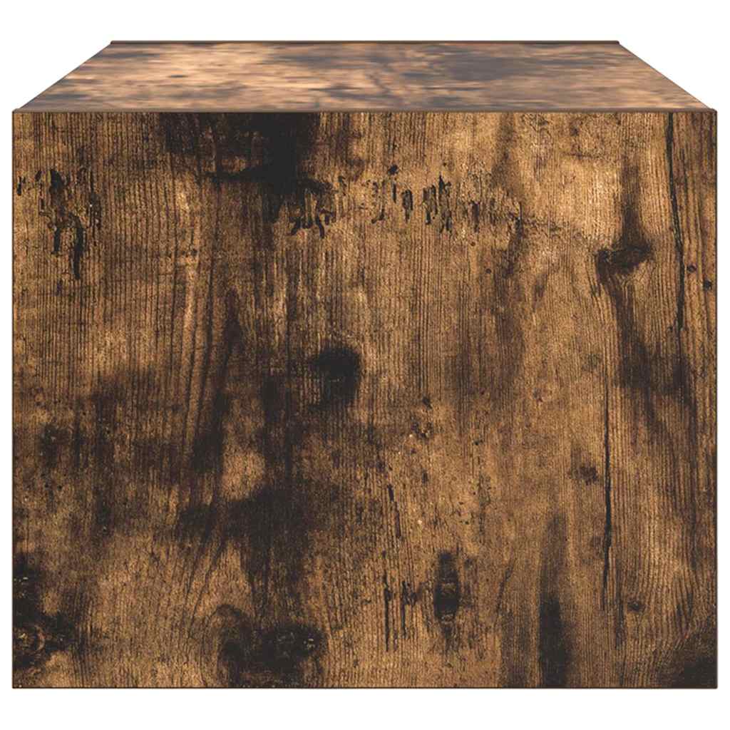 TV Cabinets 2 pcs Smoked Oak 60x31x25.5 cm Engineered Wood
