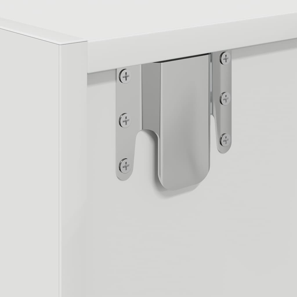 TV Cabinet White 80x31x25.5 cm Engineered Wood
