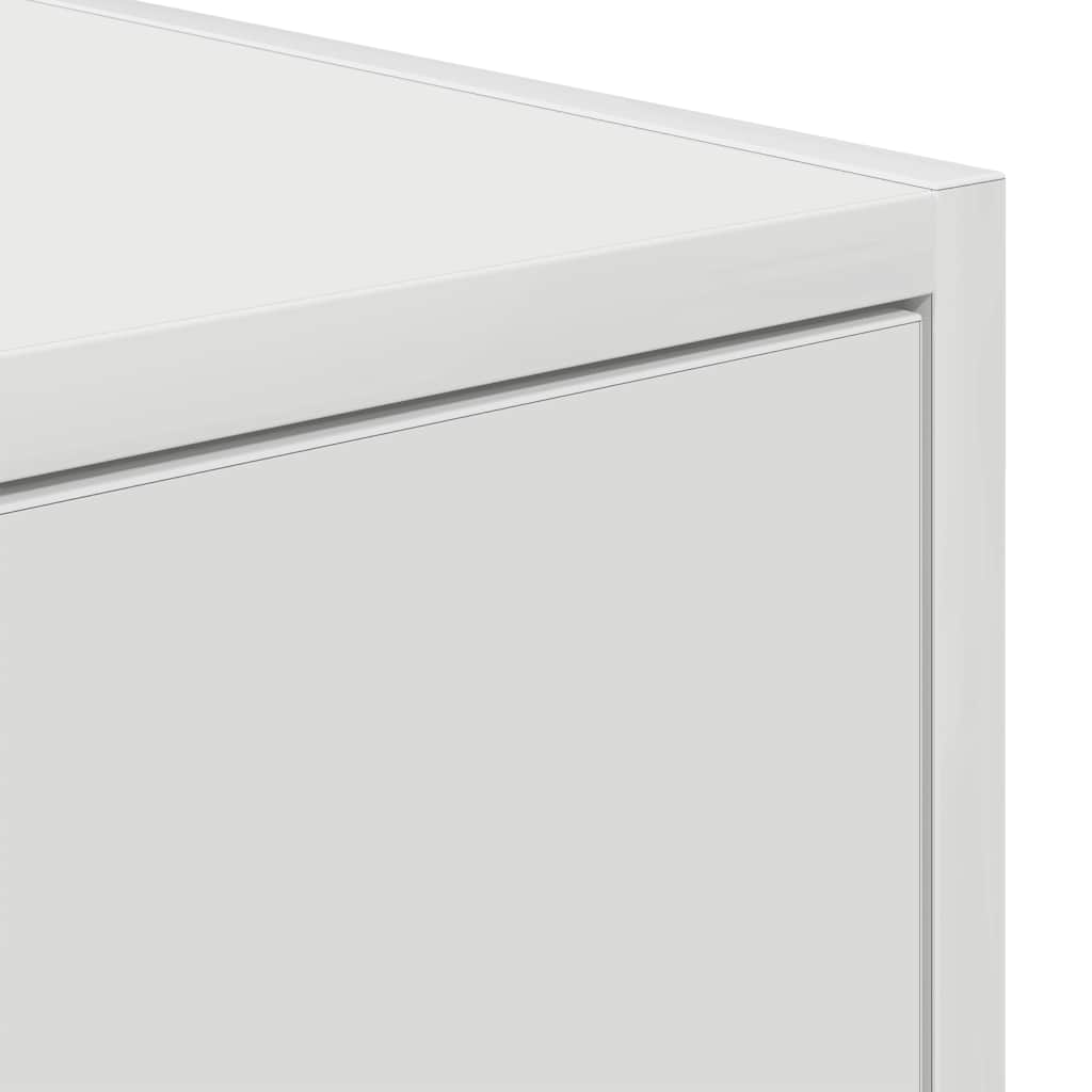 TV Cabinet White 100x31x25.5 cm Engineered Wood