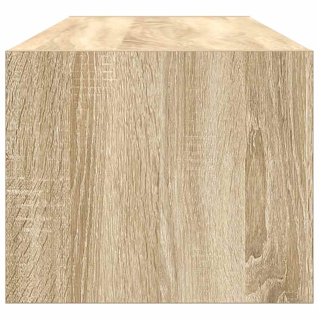 TV Cabinets 2 pcs Sonoma Oak 100x31x25.5 cm Engineered Wood