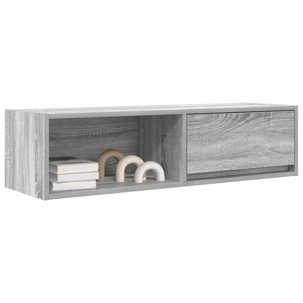 TV Cabinet Grey Sonoma 100x31x25.5 cm Engineered Wood