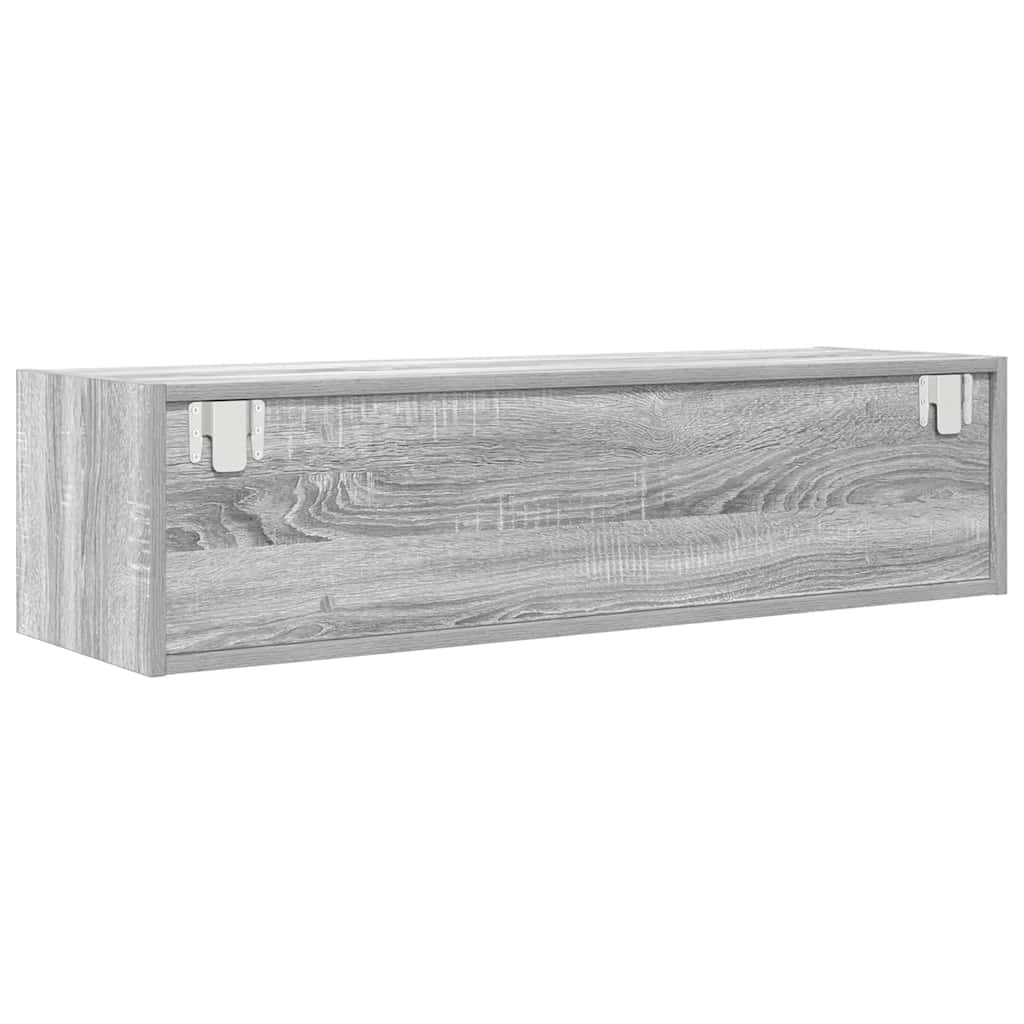 TV Cabinet Grey Sonoma 100x31x25.5 cm Engineered Wood
