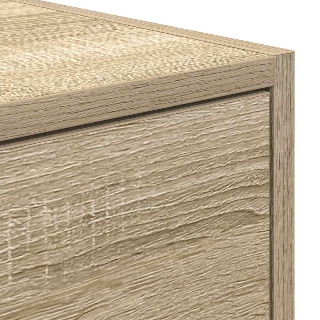 TV Cabinets 2 pcs Sonoma Oak 60x31x25.5 cm Engineered Wood