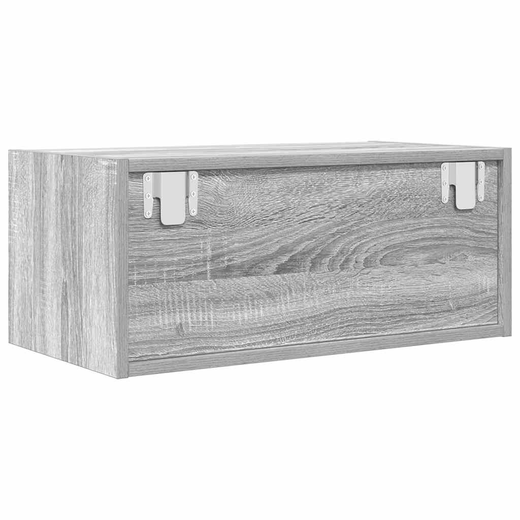 TV Cabinets 2 pcs Grey Sonoma 60x31x25.5 cm Engineered Wood