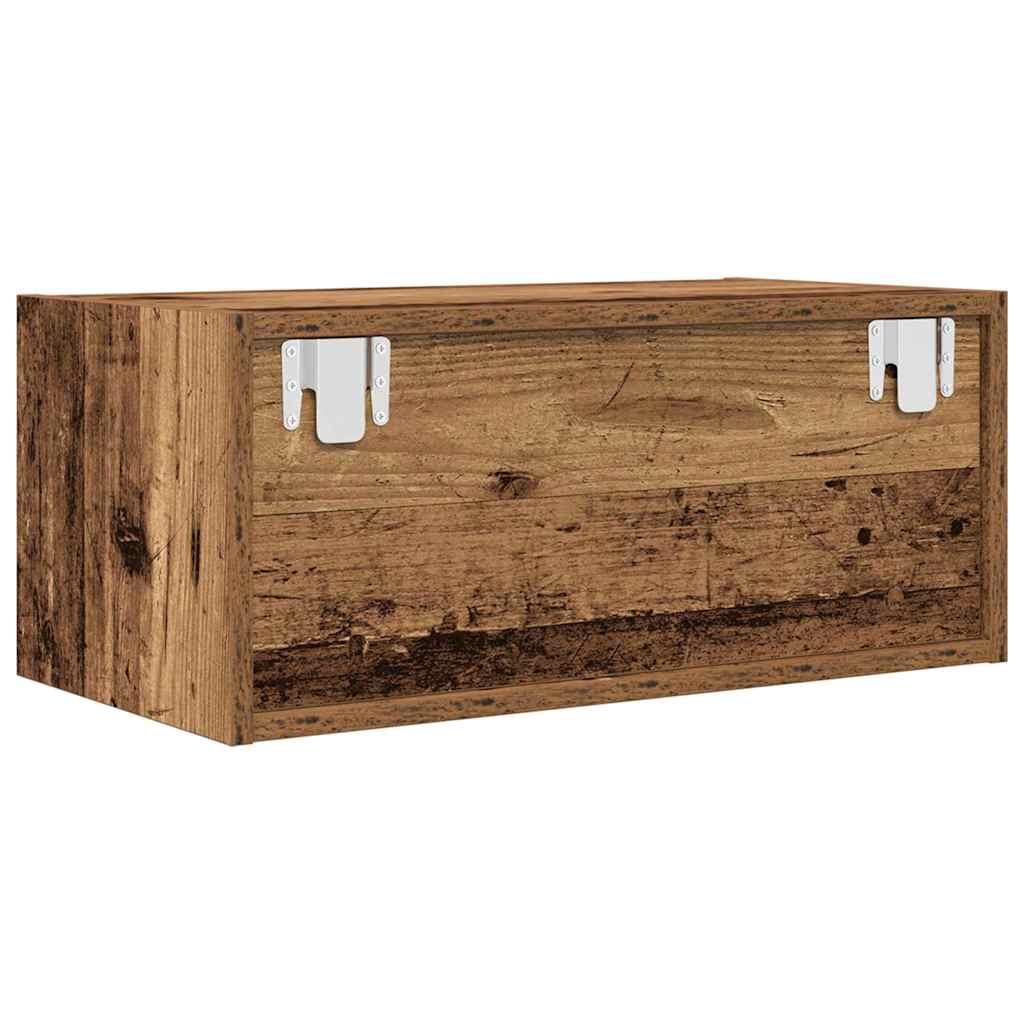 TV Cabinets 2 pcs Old Wood 60x31x25.5 cm Engineered Wood