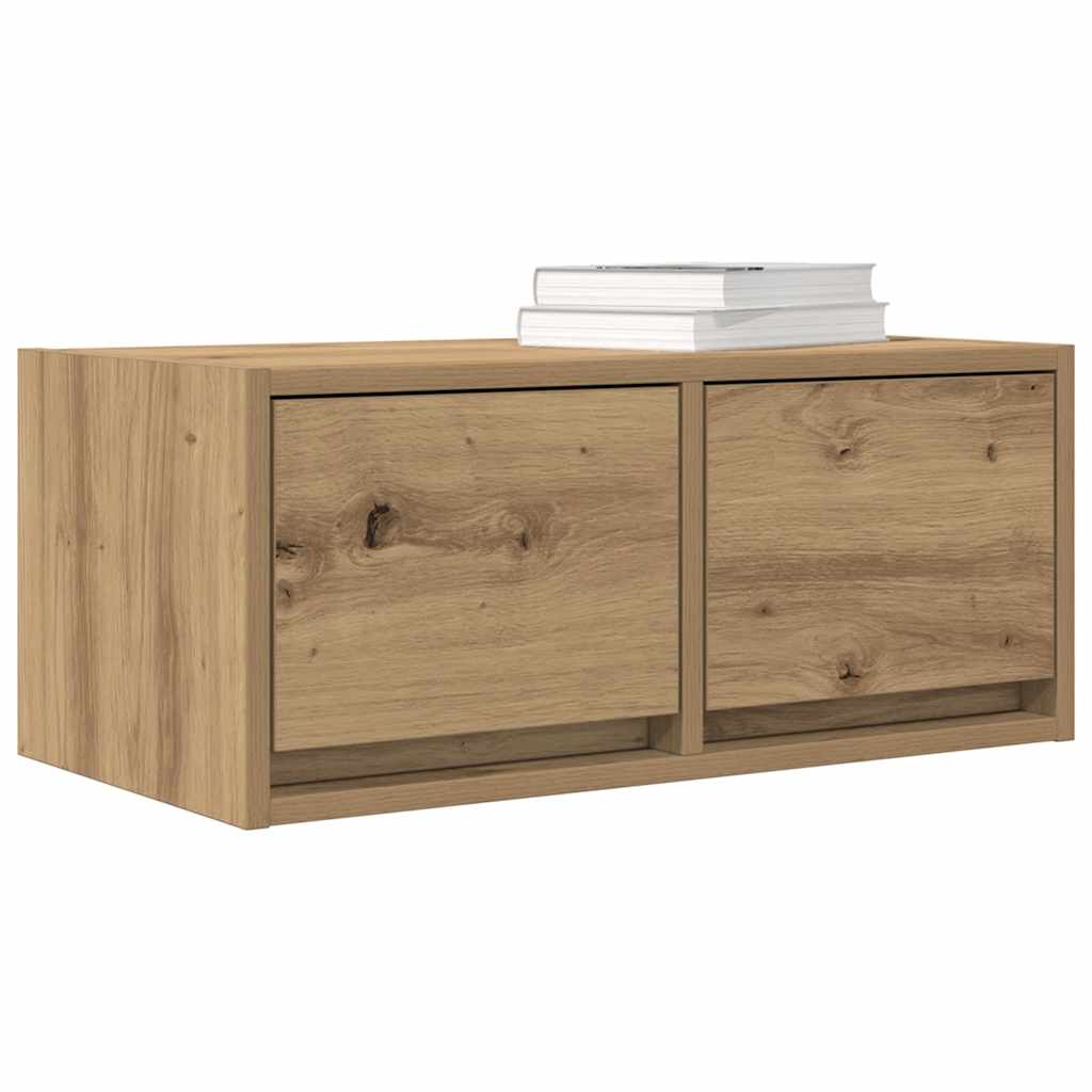 TV Cabinet Artisan Oak 60x31x25.5 cm Engineered Wood