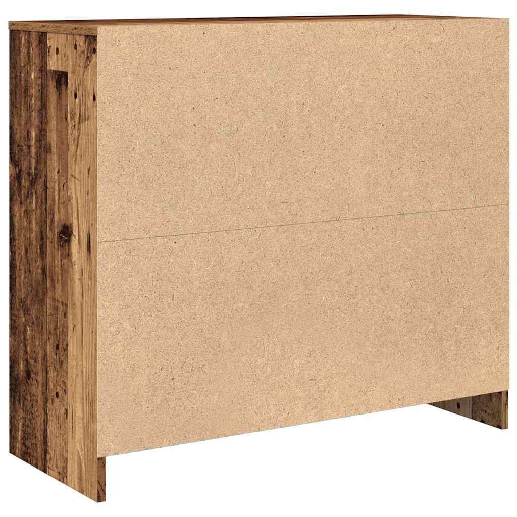 Sideboard Old Wood 85x34x76 cm Engineered Wood
