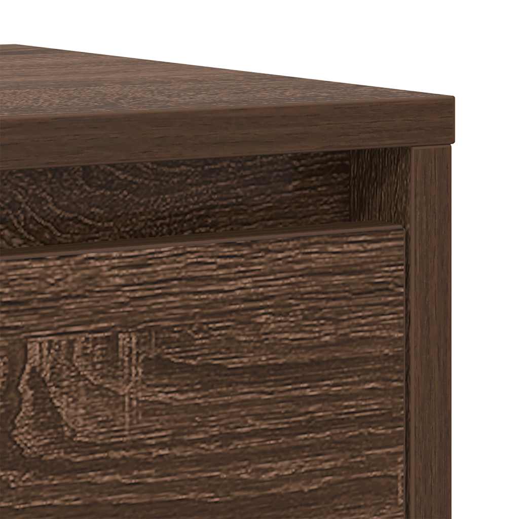 Sideboard Brown Oak 29.5x34x76 cm Engineered Wood