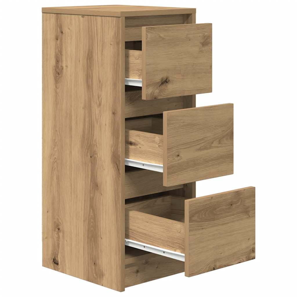 Sideboard Artisan Oak 29.5x34x76 cm Engineered Wood
