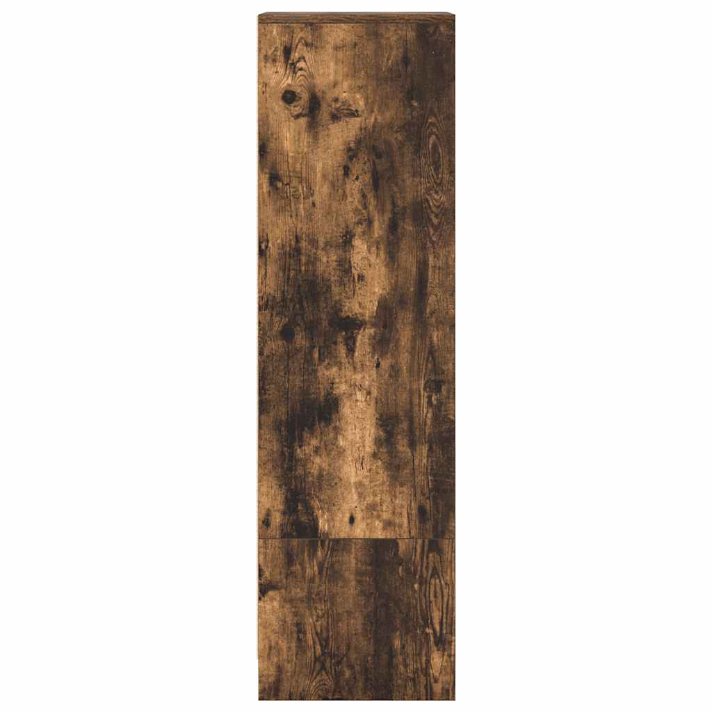 Highboard Smoked Oak 29.5x34x119.5 cm Engineered Wood