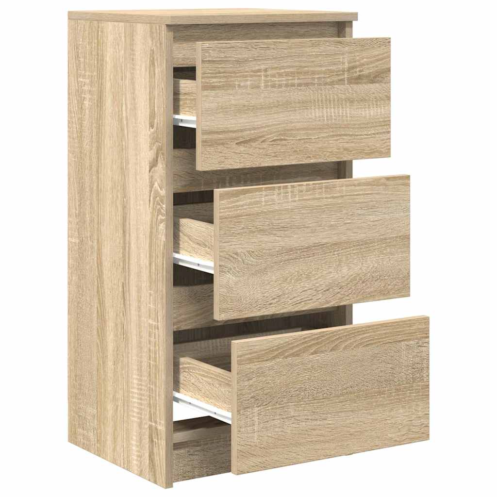 Sideboard Sonoma Oak 37.5x35x76 cm Engineered Wood