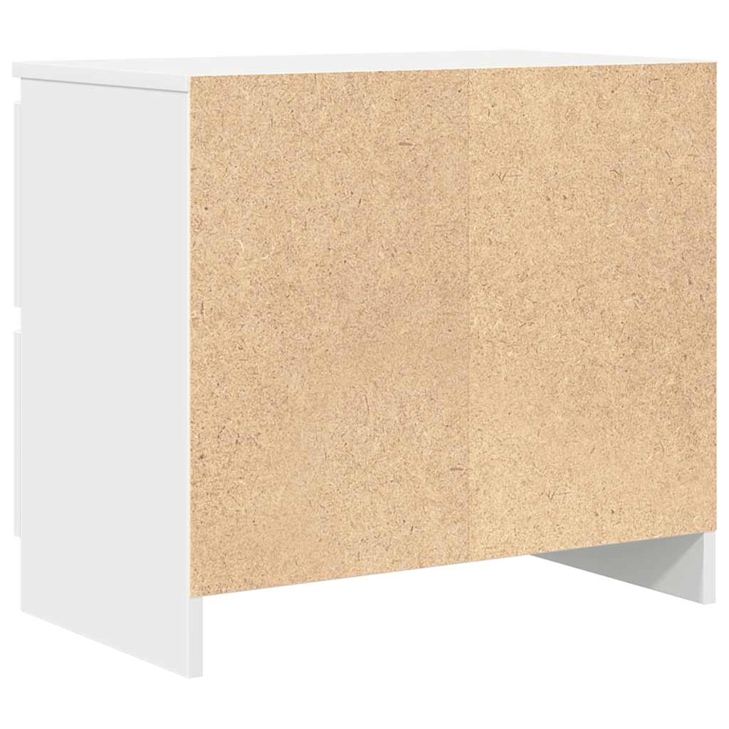TV Cabinet White 60x35x54 cm Engineered Wood