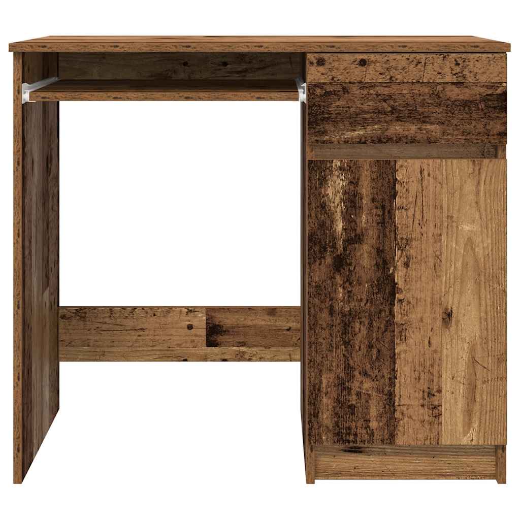 Desk Old Wood 86x49x76 cm Engineered Wood