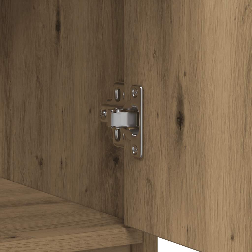 Sideboard with Drawers and Doors Artisan Oak 73x31x90 cm