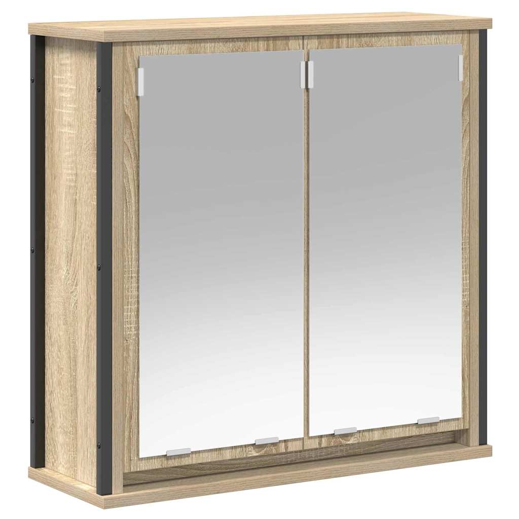 5-Piece Bathroom Furniture Set in Sonoma Oak Engineered Wood