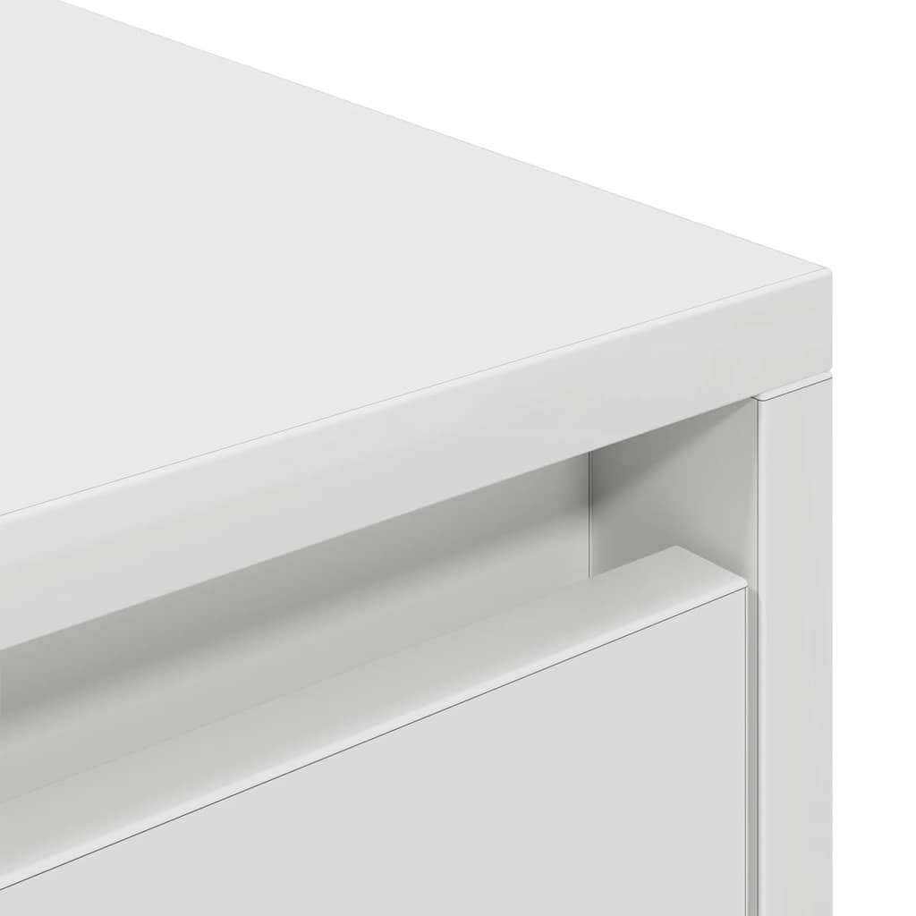 Modern Wooden 74 Inch TV Tele Stand Unit Cabinet With Open Storage & 2 Doors