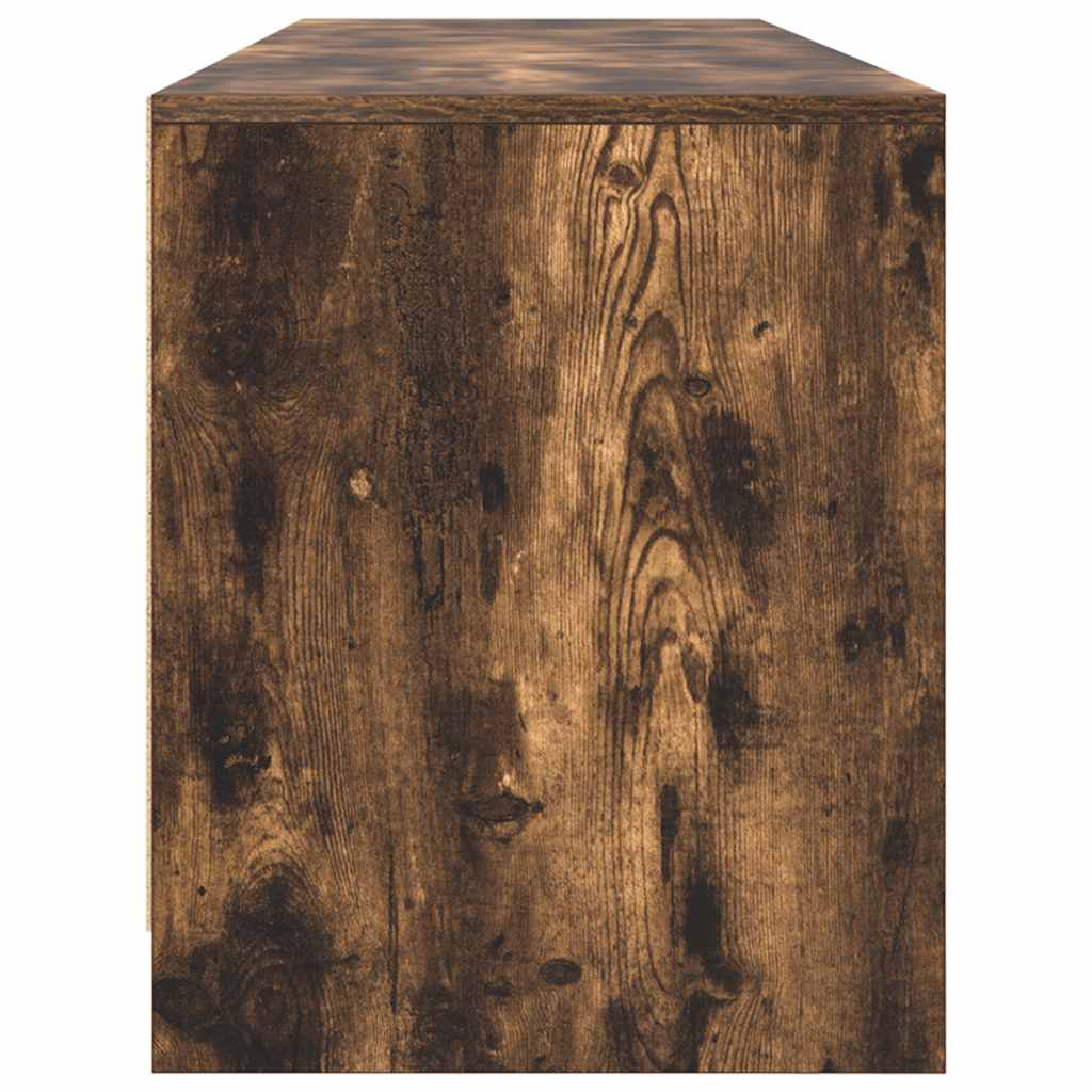 Modern Wooden 74 Inch TV Tele Stand Unit Cabinet With Open Storage & 2 Doors