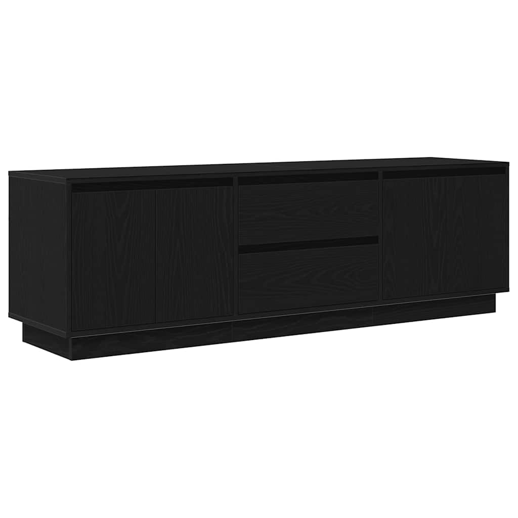 Modern Wooden 63 Inches TV Tele Stand Unit Cabinet With LED Lights & Storage