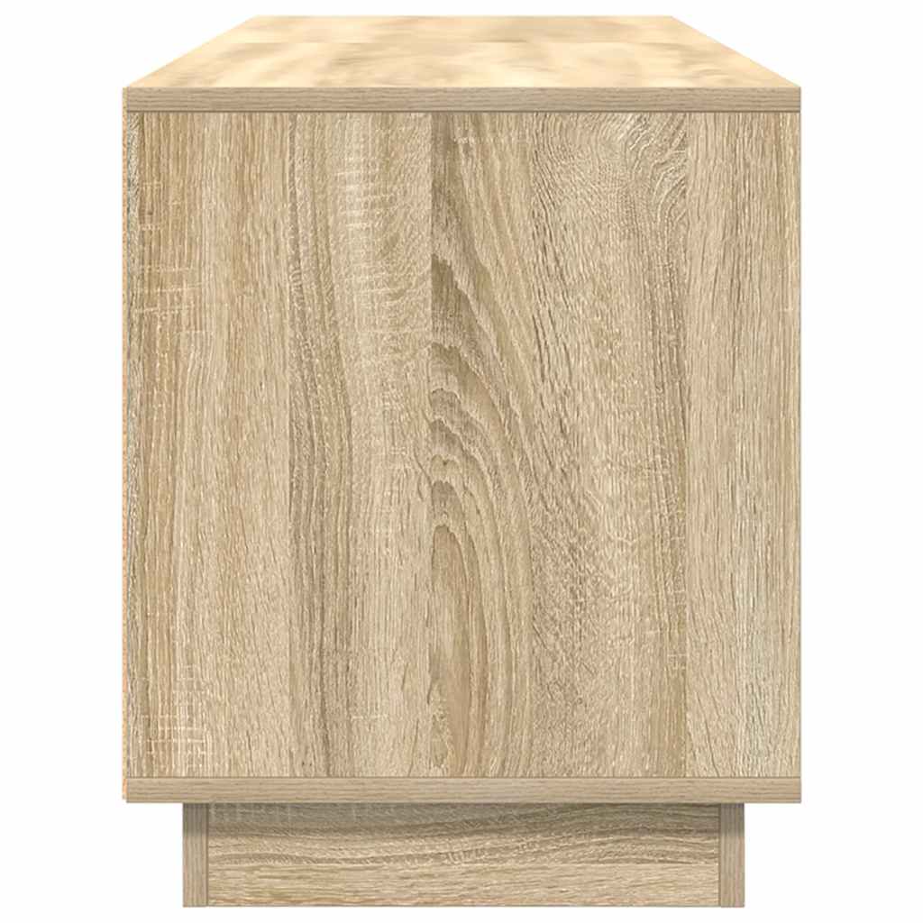 Modern Wooden 63 Inches TV Tele Stand Unit Cabinet With LED Lights & Storage