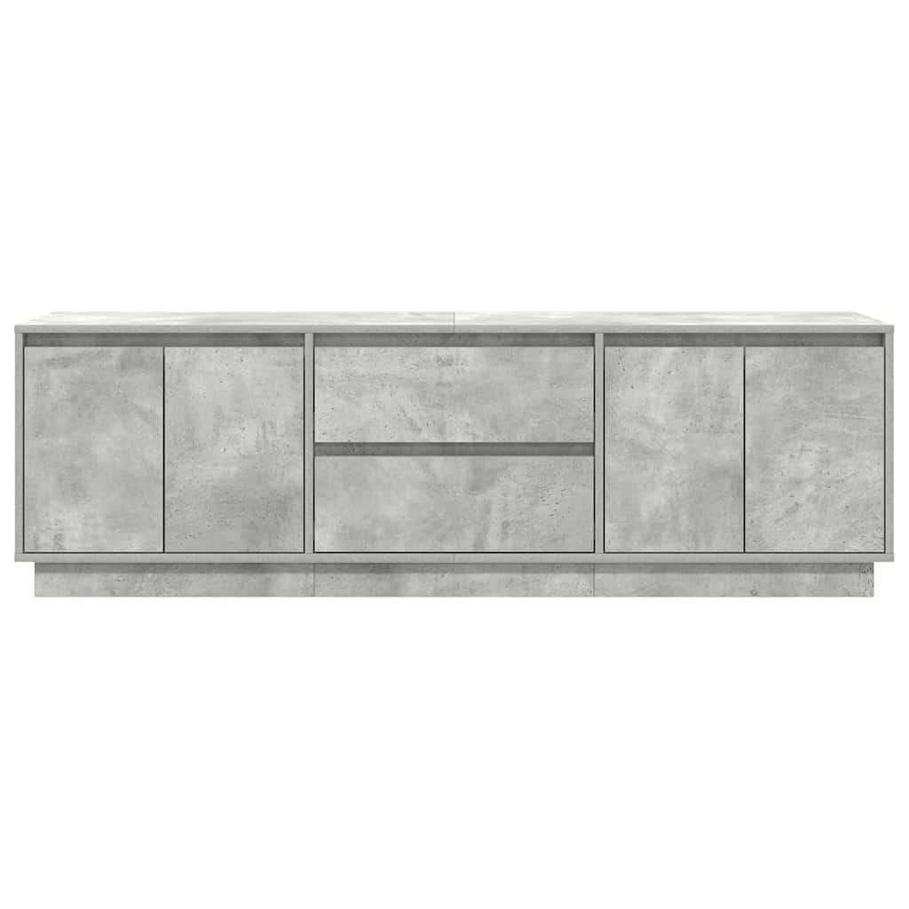 Modern Wooden 63 Inches TV Tele Stand Unit Cabinet With LED Lights & Storage