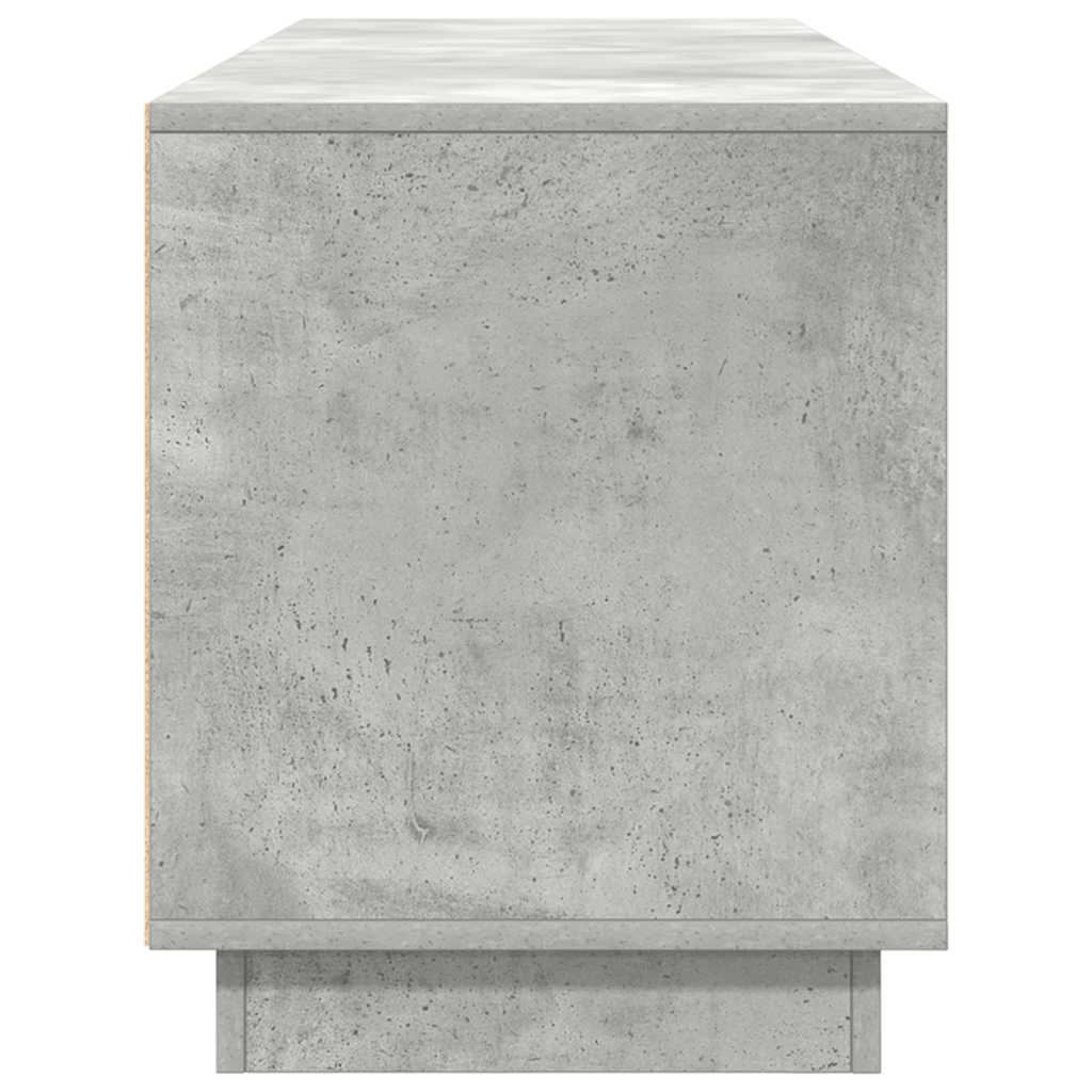 Modern Wooden 63 Inches TV Tele Stand Unit Cabinet With LED Lights & Storage