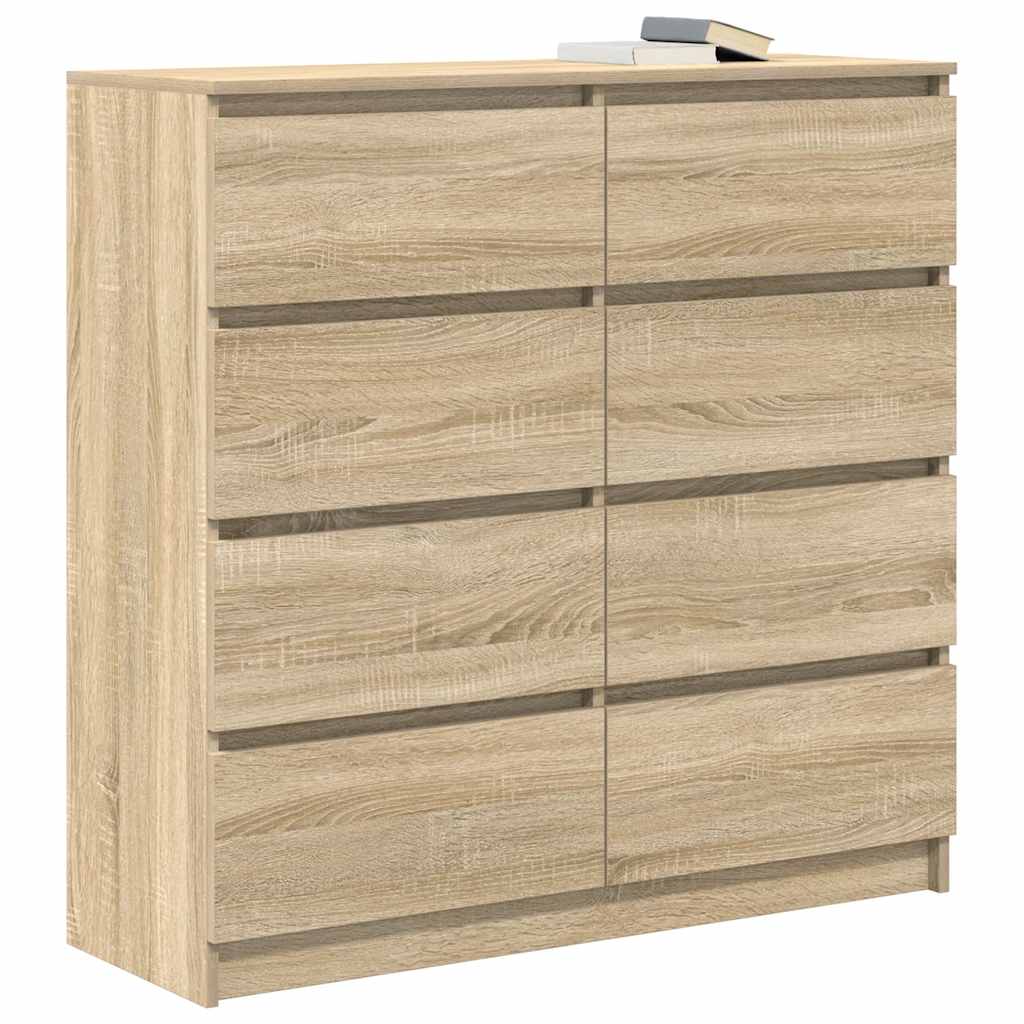 Sideboard Sonoma Oak 100x35x99 cm Engineered Wood