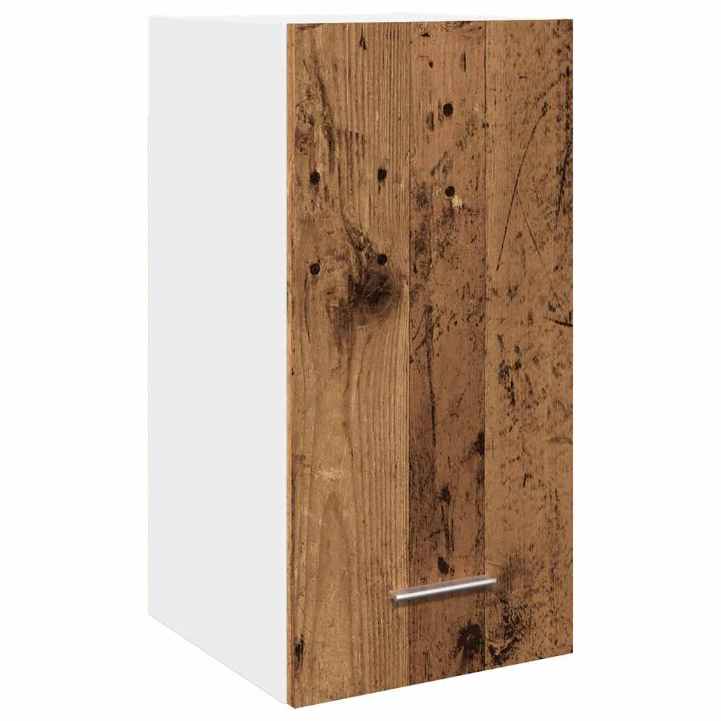 11 Piece Kitchen Cabinet Set Lyon Old Wood Engineered Wood