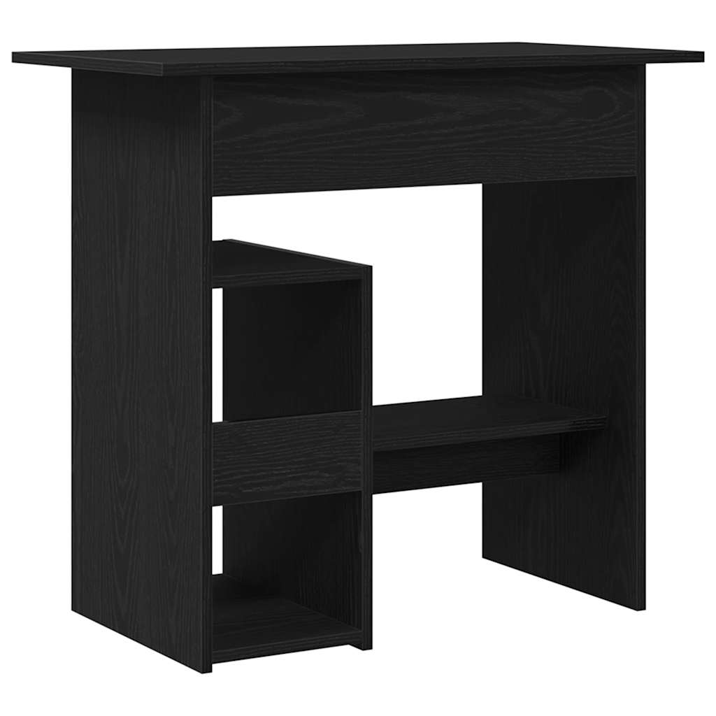 Modern Wooden Home Office Computer Desk Table With Keyboard Tray Storage