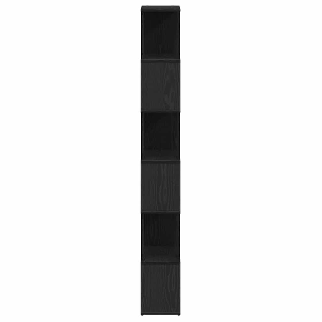 Modern Wooden Tall Open Bookcase Book Storage Cabinet Room Divider Wood