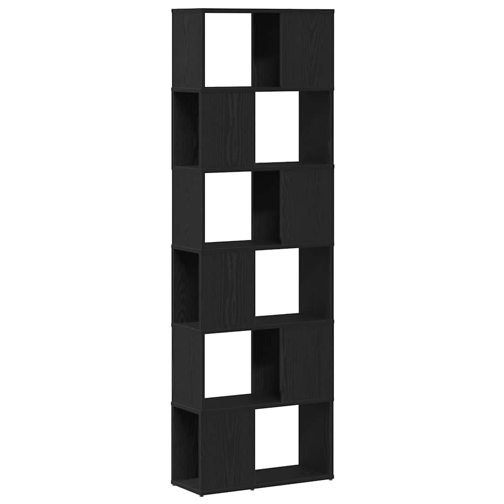 Modern Wooden Tall Open Bookcase Book Storage Cabinet Room Divider Wood