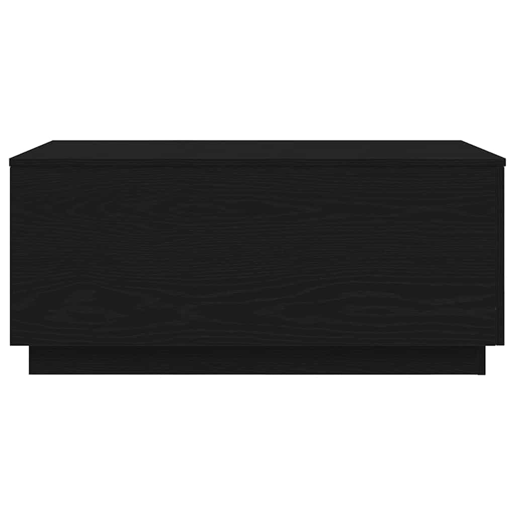 Modern Wooden Living Room Rectangular Coffee Table With LED Lights Wood Tables