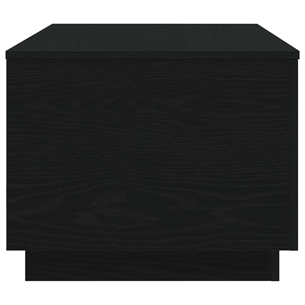 Modern Wooden Living Room Rectangular Coffee Table With LED Lights Wood Tables
