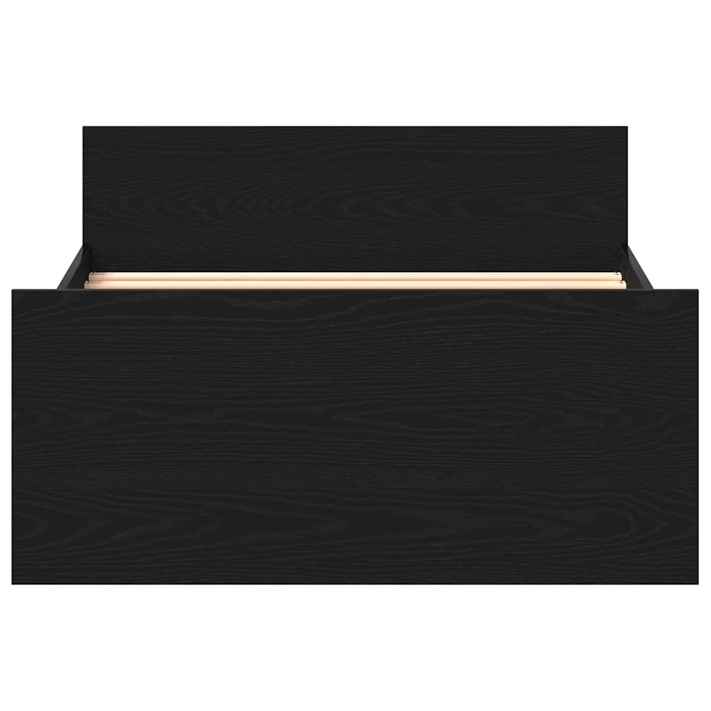 Modern Wooden Single Size 90cm Bed Frame Base With Headboard & Footboard