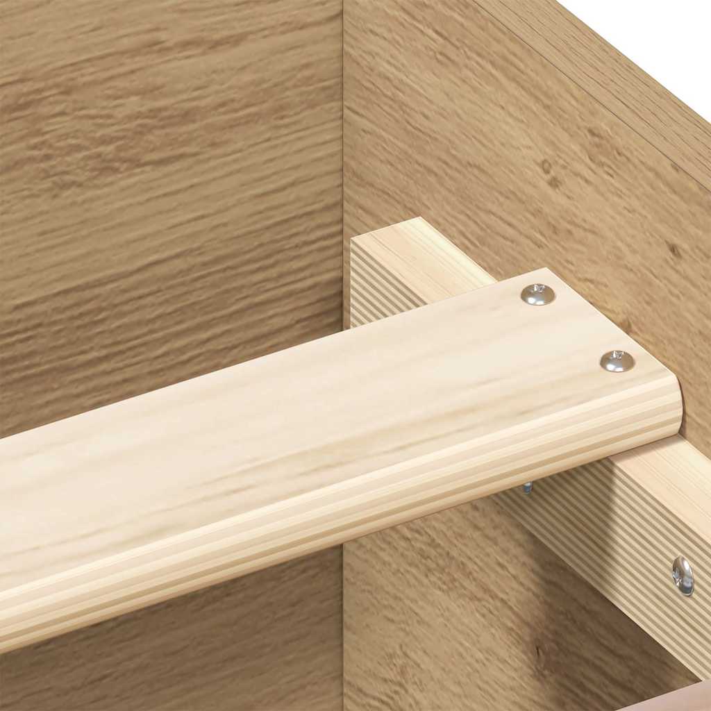 Modern Wooden King Size 150cm Bed Frame Base With Headboard & Footboard