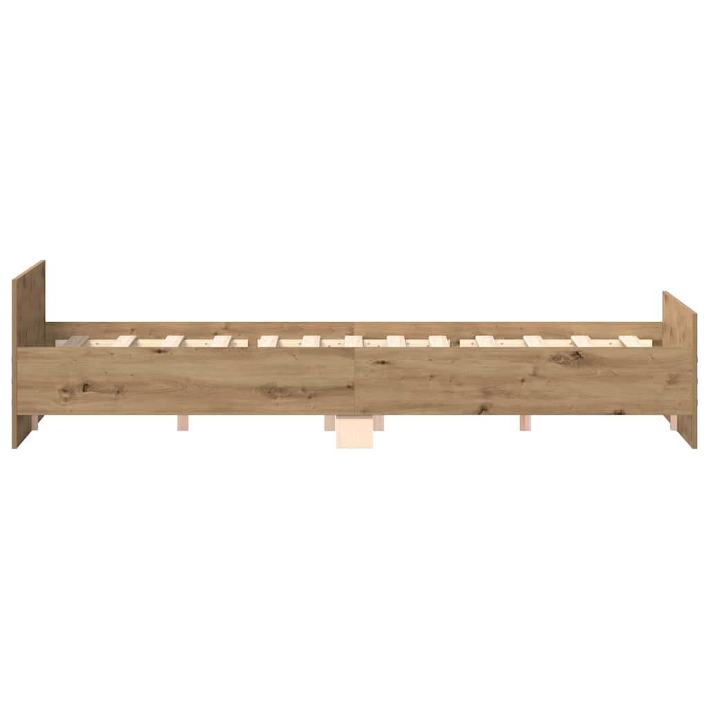 Modern Wooden Super King Size 180cm Bed Frame Base With Headboard & Footboard