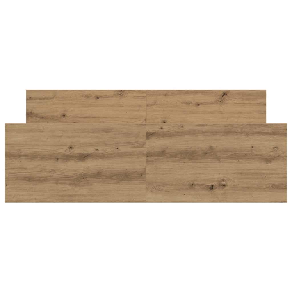 Modern Wooden Double Size 135cm Bed Frame Base With Headboard & Footboard