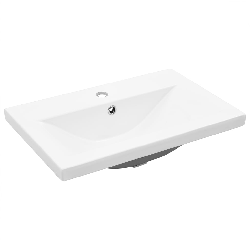 Sink Cabinet with Built-in Basin Old Wood 61x39.5x49 cm