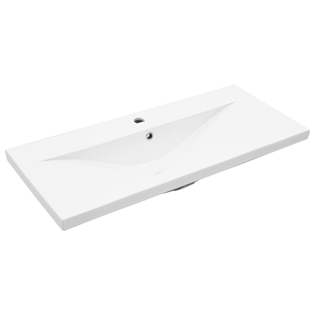 Sink Cabinet with Built-in Basin Old Wood