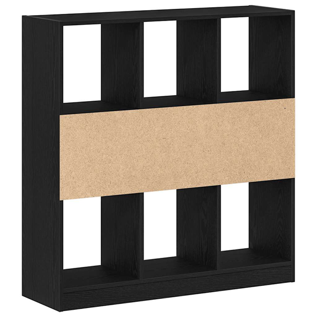 Modern Wooden Open Bookcase Book Storage Cabinet Unit With 8 Compartments Wood