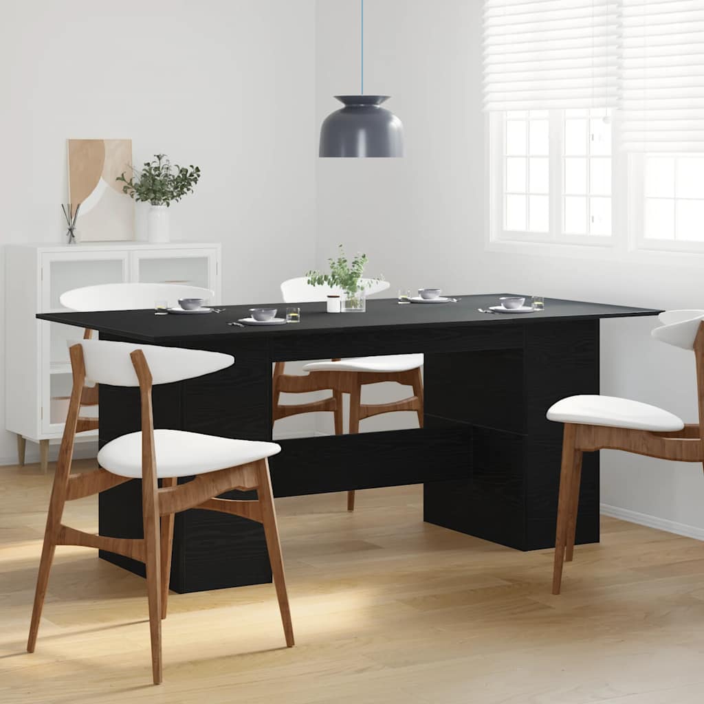 Modern Wooden Large 6 Person Dining Dinner Table Wood Kitchen Tables