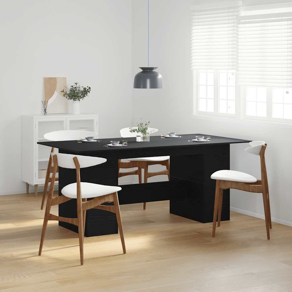 Modern Wooden Large 6 Person Dining Dinner Table Wood Kitchen Tables