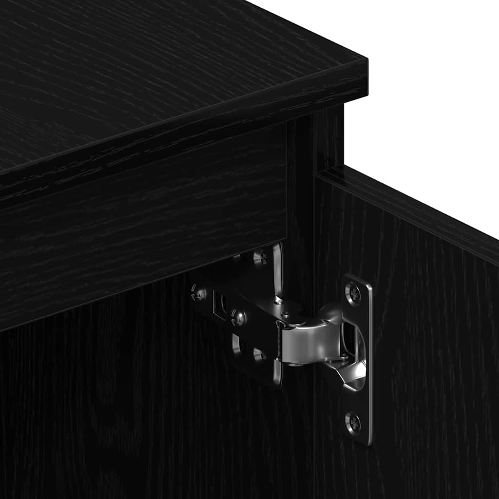 Modern Wooden 55 Inch TV Tele Stand Unit Cabinet With 2 Doors & Open Storage