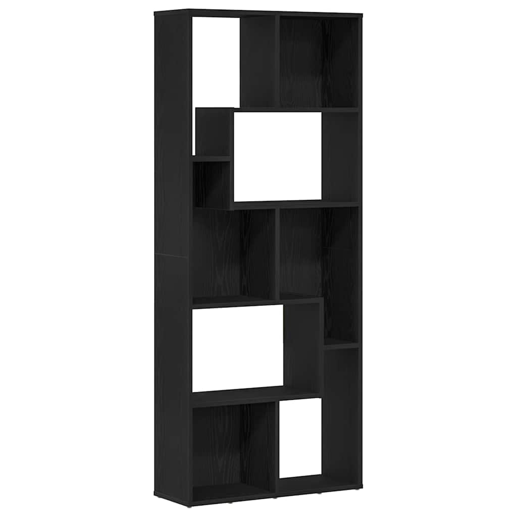 Modern Wooden Tall Open Bookcase Book Storage Cabinet Shelving Storage Display