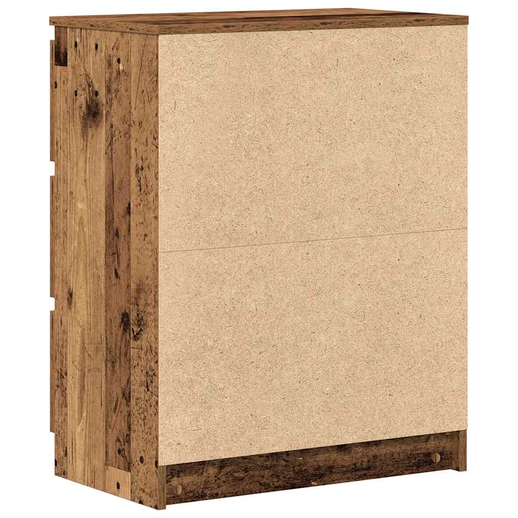 Sideboard Old Wood 60x35x76 cm Engineered Wood